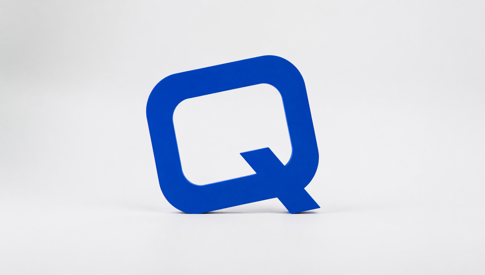 Blue q stock photo 2