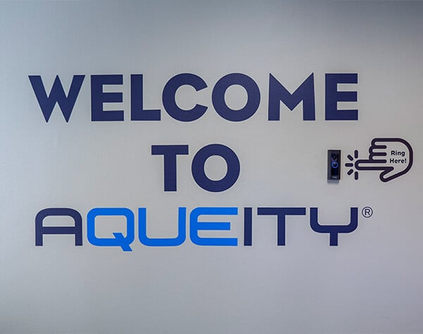 welcome to aqueity doorbell